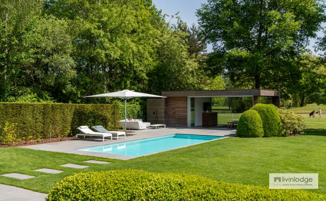 Pool house moderna Brabante Flamenco | Livinlodge Pool house moderna Brabante Flamenco | Livinlodge