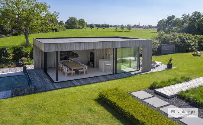 Luxueuze moderne poolhouse