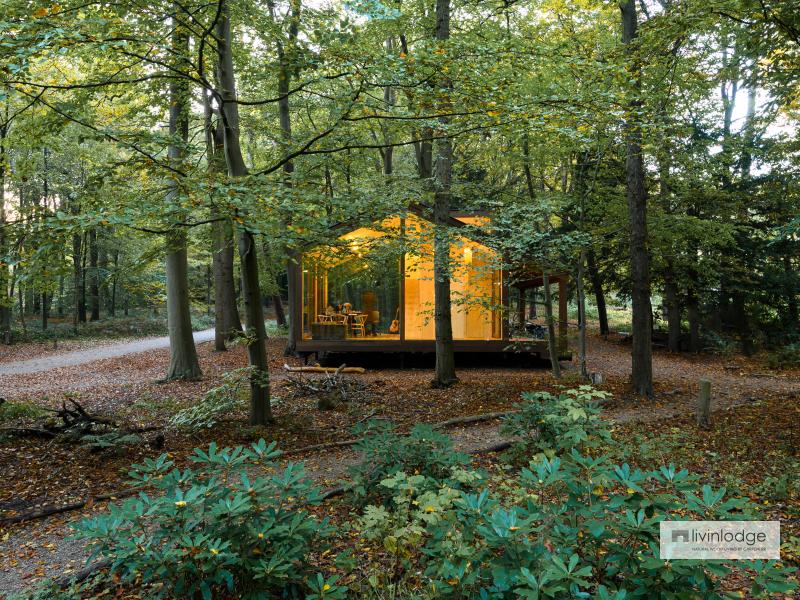 Tiny house in houtskeletbouw midden in de natuur Tiny house in houtskeletbouw midden in de natuur