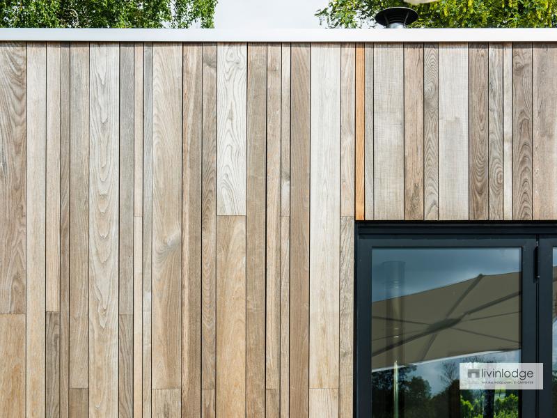 Moderne poolhouse met hobbyruimte te Tielt | houten bijgebouwen op maat Moderne poolhouse met hobbyruimte te Tielt | houten bijgebouwen op maat