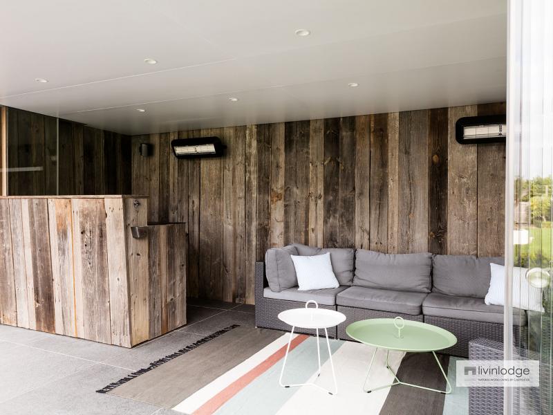 Moderne poolhouse in HOTwood essen te Zwijnaarde | Houten bijgebouwen te koop Moderne poolhouse in HOTwood essen te Zwijnaarde | Houten bijgebouwen te koop