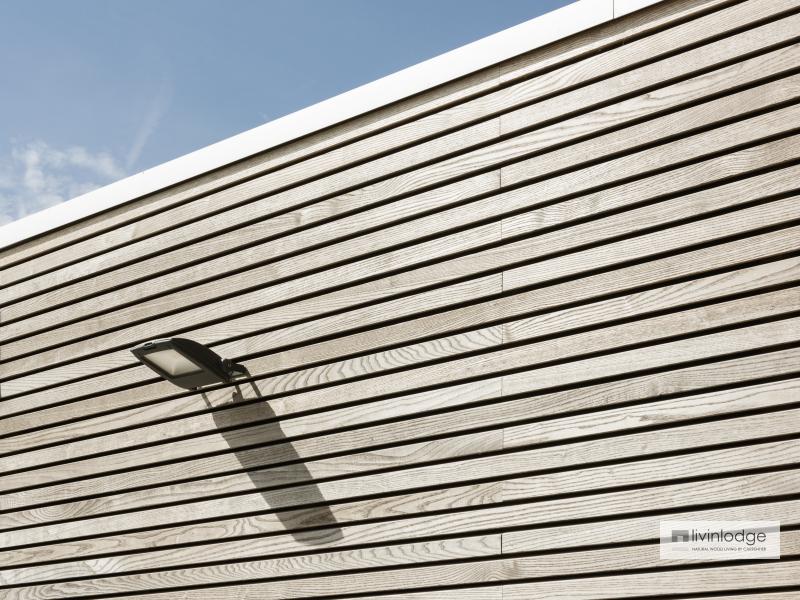 Moderne tuinstudio annex houtoven te Brussel Moderne tuinstudio annex houtoven te Brussel