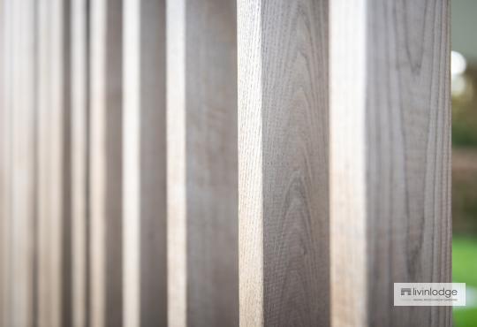 Houten shutters met automatische bediening Houten shutters met automatische bediening