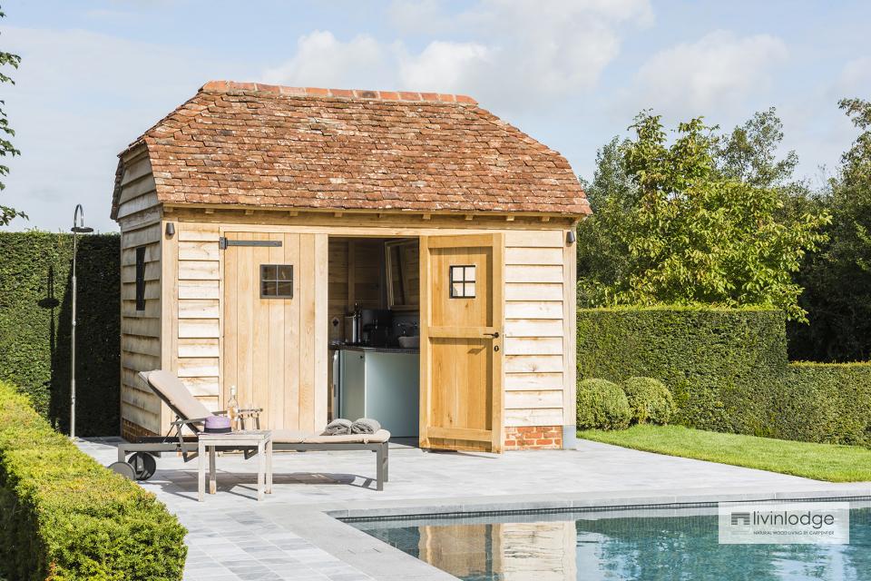 Cottage poolhouse te Wortegem-Petegem Cottage poolhouse te Wortegem-Petegem