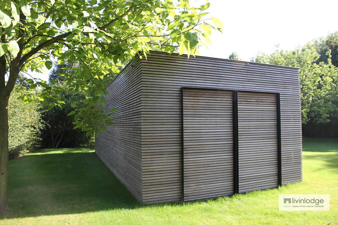 Modern tuinkantoor - Aalter Modern tuinkantoor - Aalter
