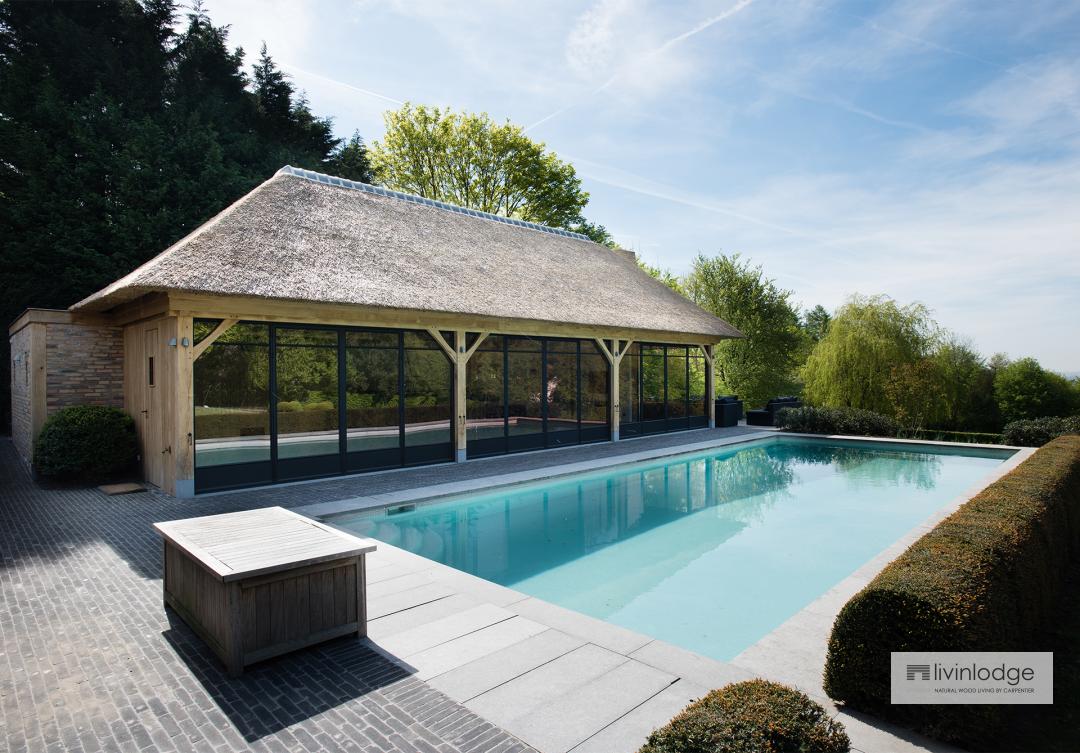 Bureaux de jardin en bois de chêne - sur mesure